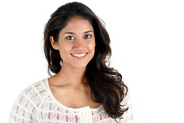 Attractive young Indian woman. The model is a former Miss India America!